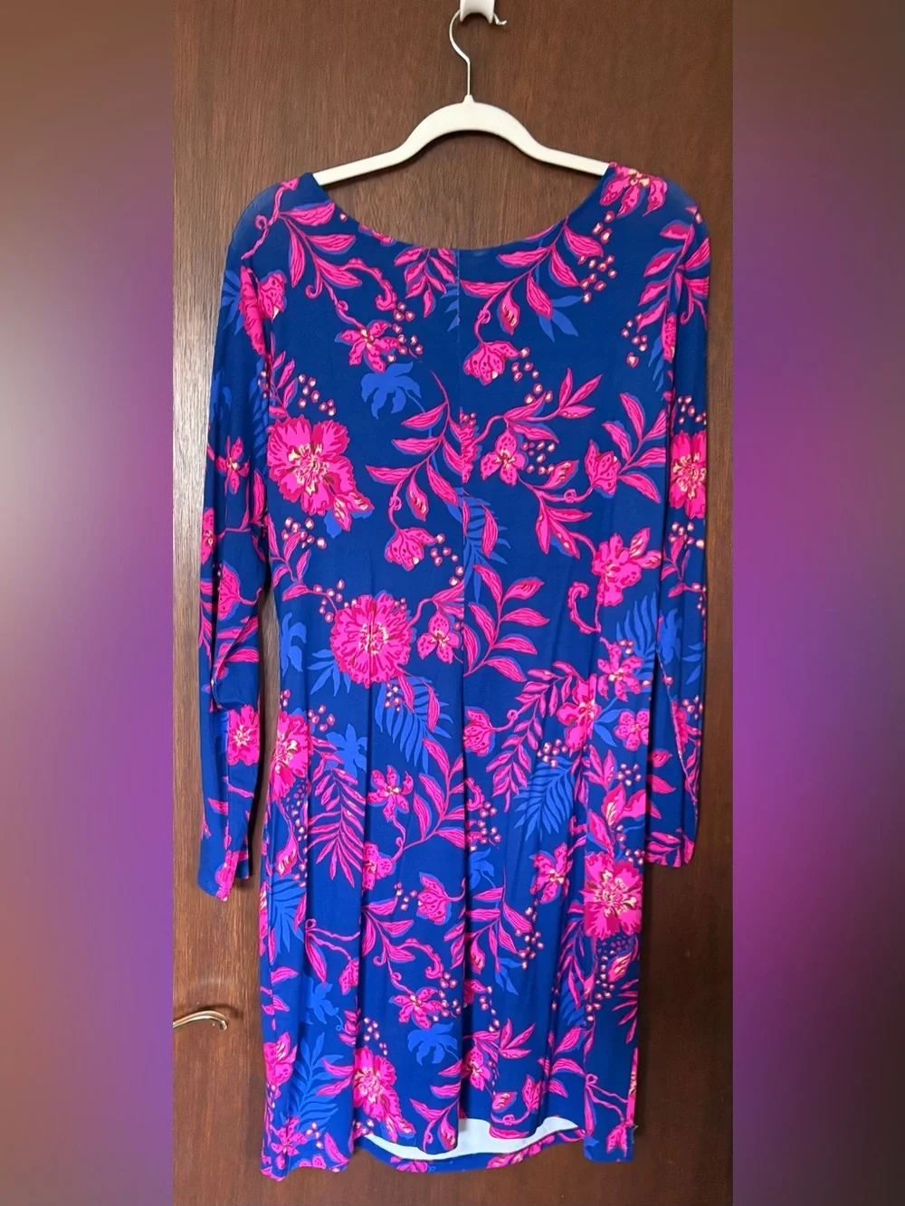 BNWT - Lilly Pulitzer Floral Long Sleeve Dress - Size XXL